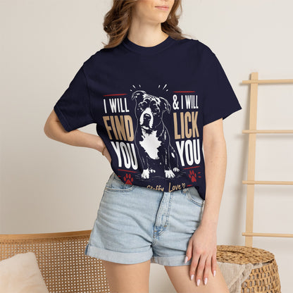 Graphic Dog Lover T-Shirt