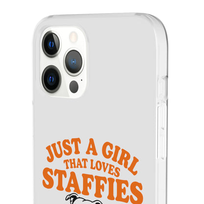 Just a Girl That Loves Staffies - Phone Case
