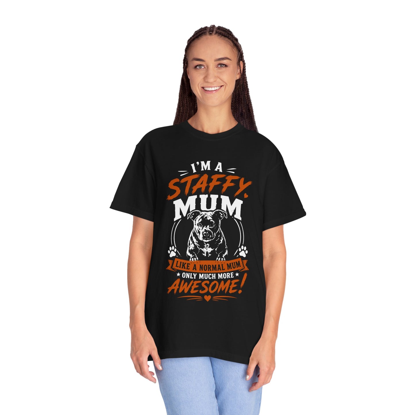 Staffy Mum T-Shirt