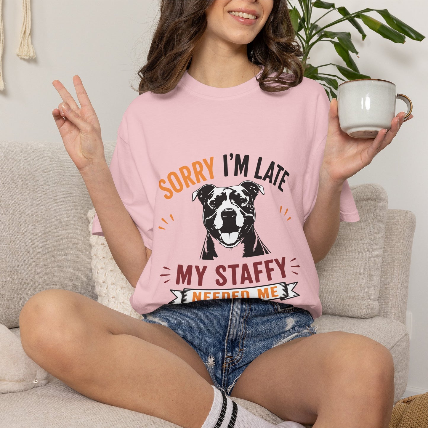 Needed Me Staffy T-Shirt
