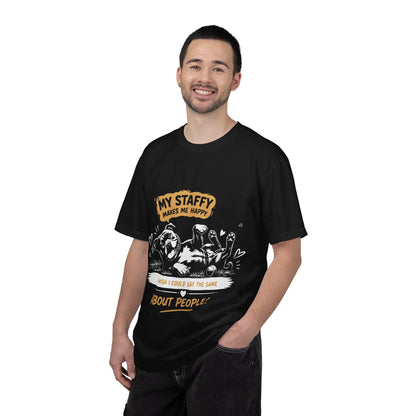 Makes Me Happy Staffy Lover T-Shirt