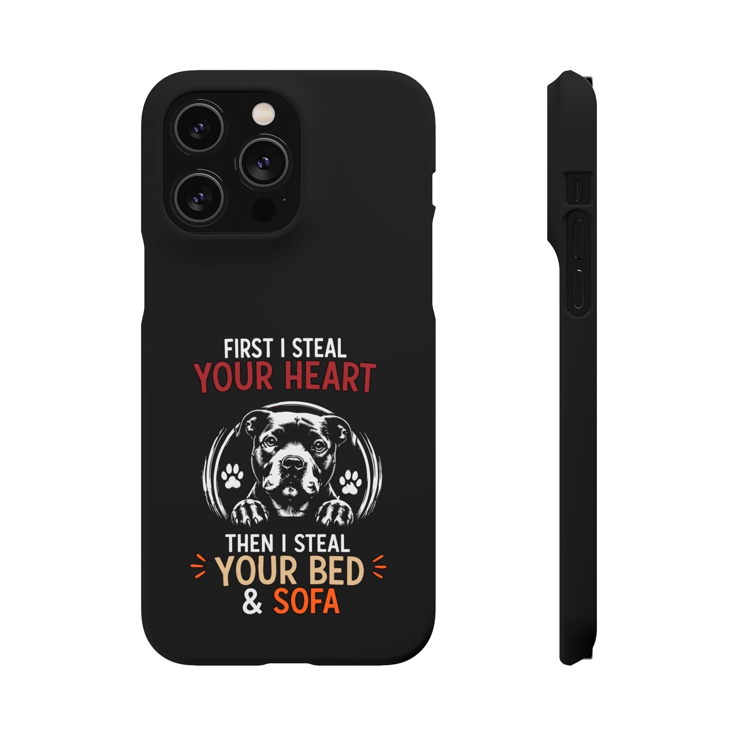 First I Steal Your Heart - Phone Cases