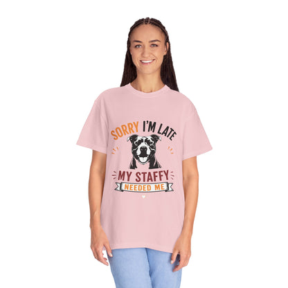 Needed Me Staffy T-Shirt
