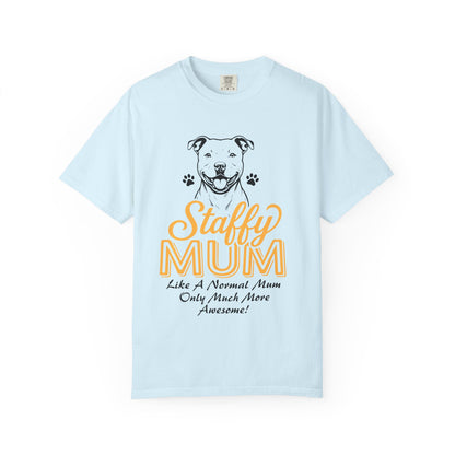 Funny Staffordshire Staffy Mum T-Shirt