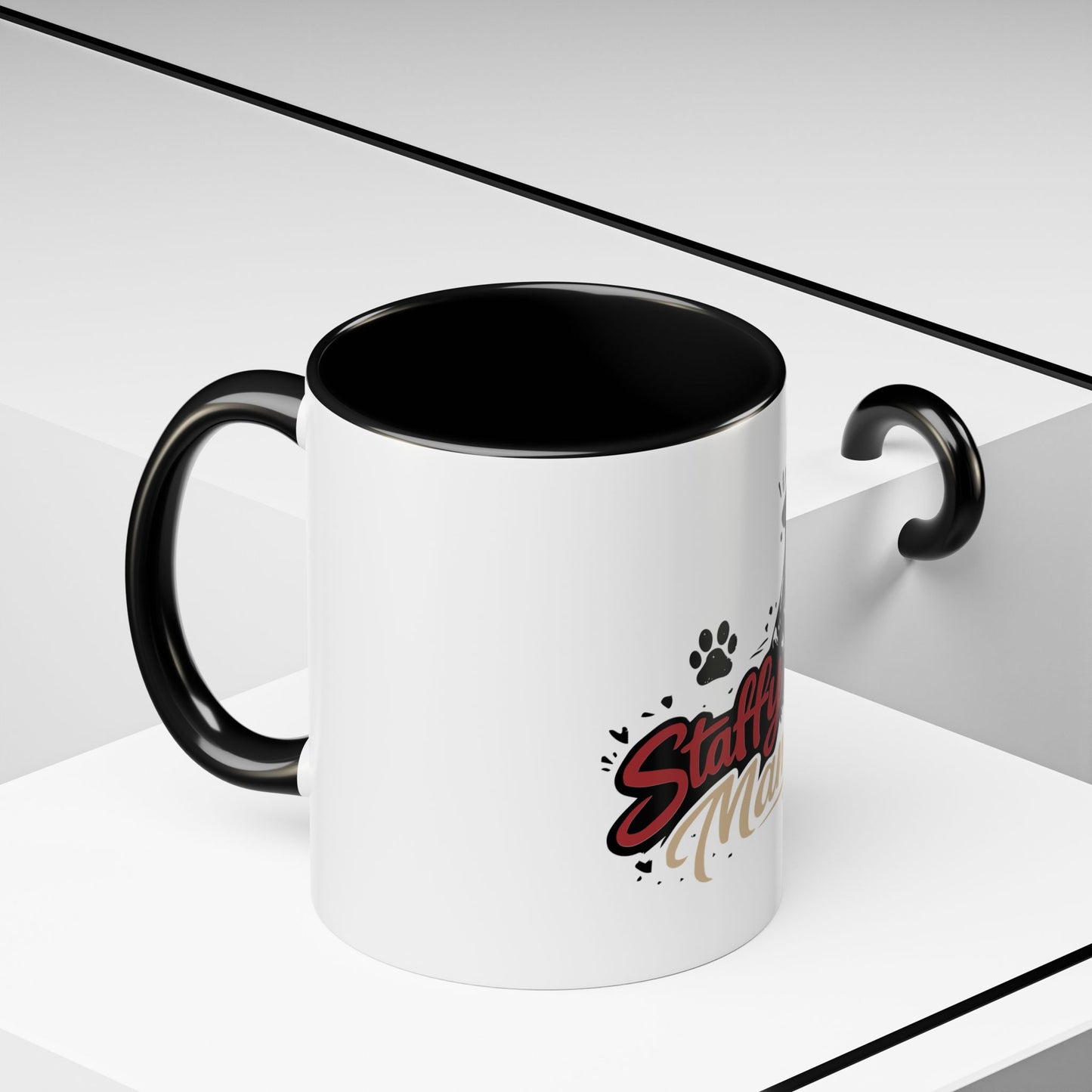 A Staffy Mama Loves - Coffee Mug