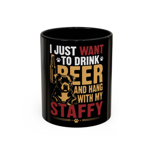 I Just Want to Drink Beer - Coffee Cup