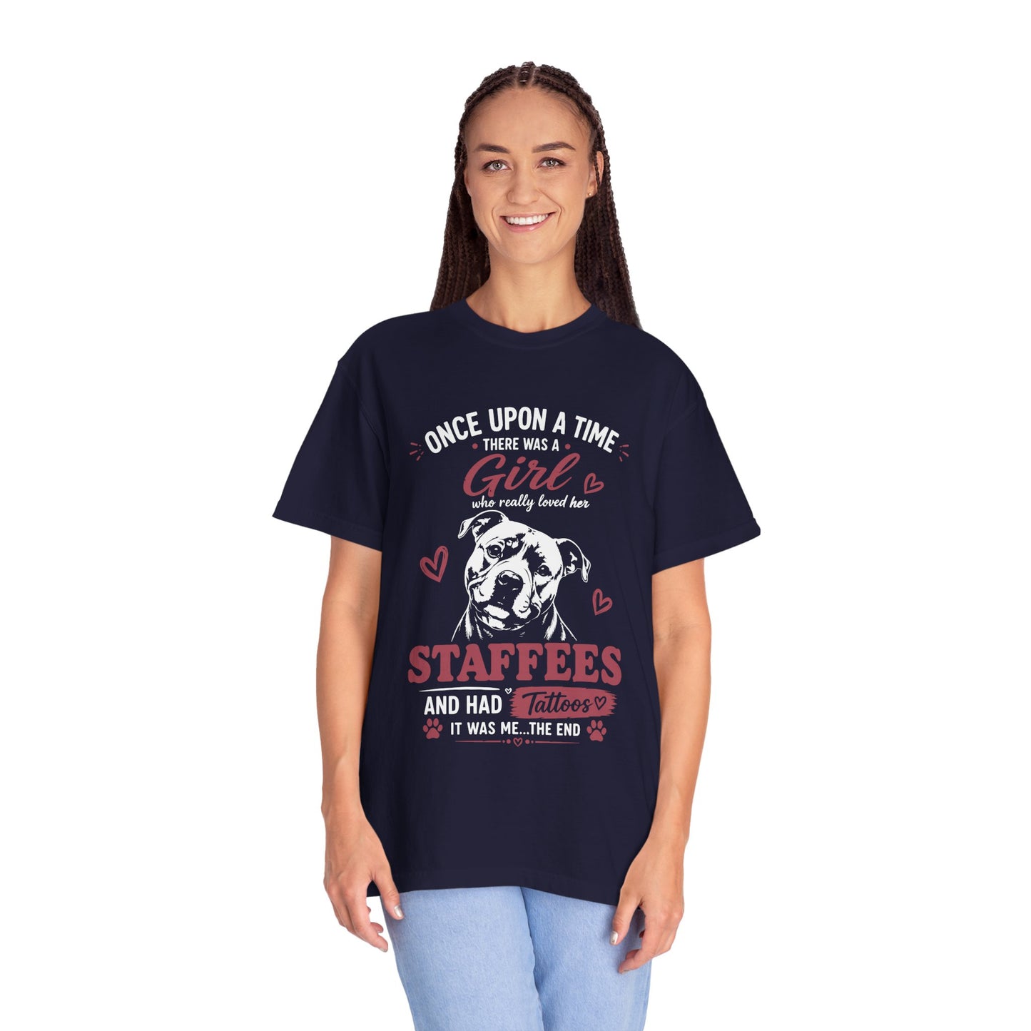 Girl Loved  Staffy T-Shirts