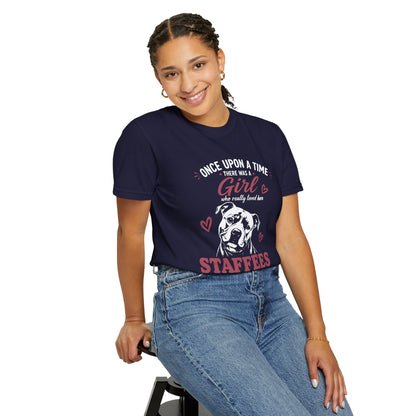 Girl Loved  Staffy T-Shirts