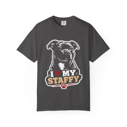 I love Staffy T-Shirt