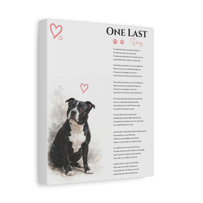 One Last Dog - Premium Wall Art