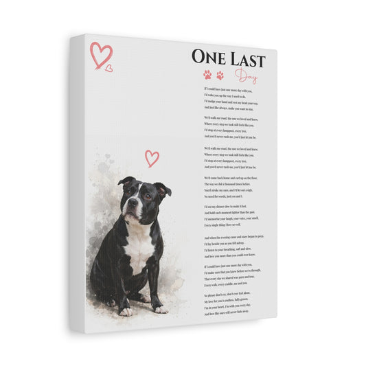 One Last Dog - Premium Wall Art