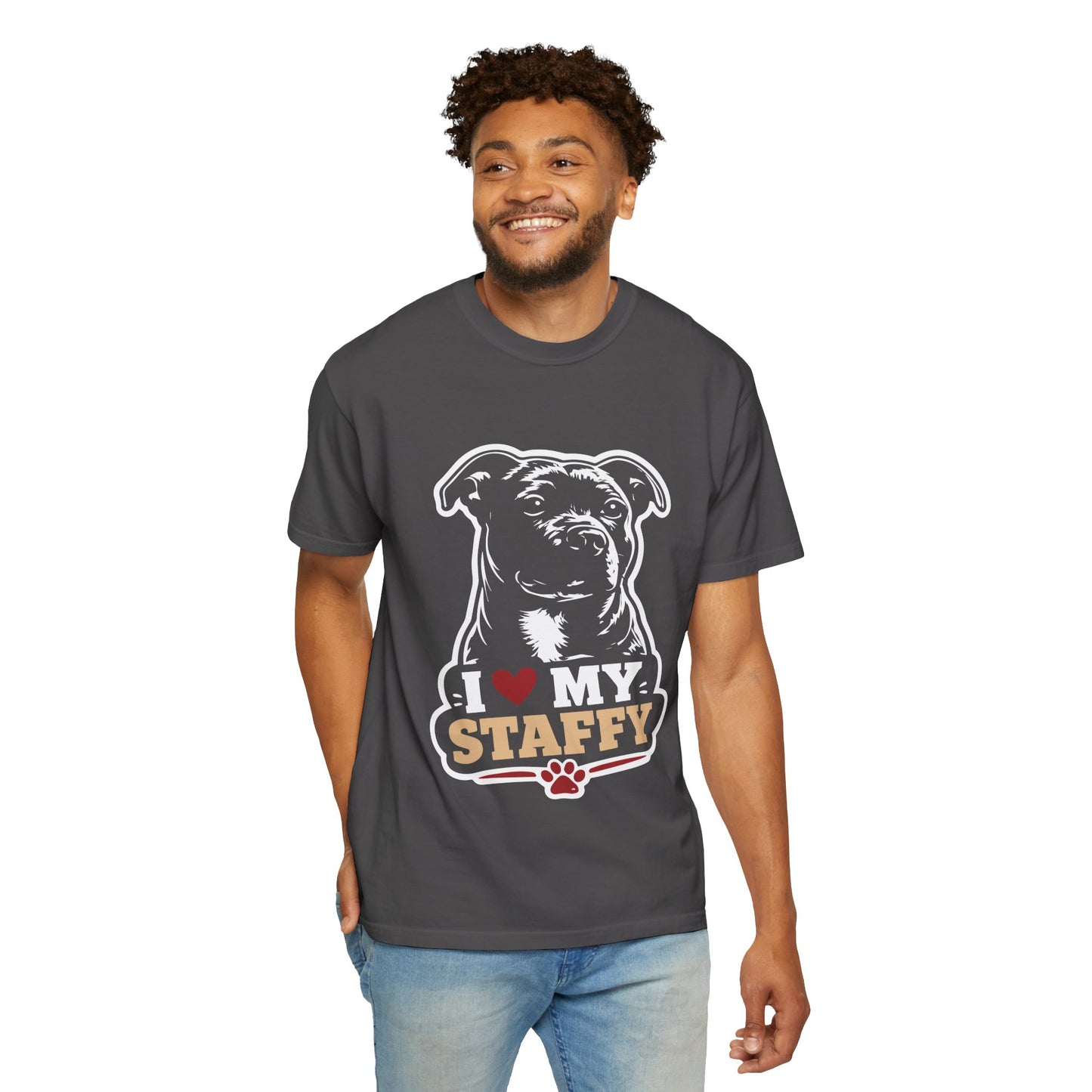 I love Staffy T-Shirt