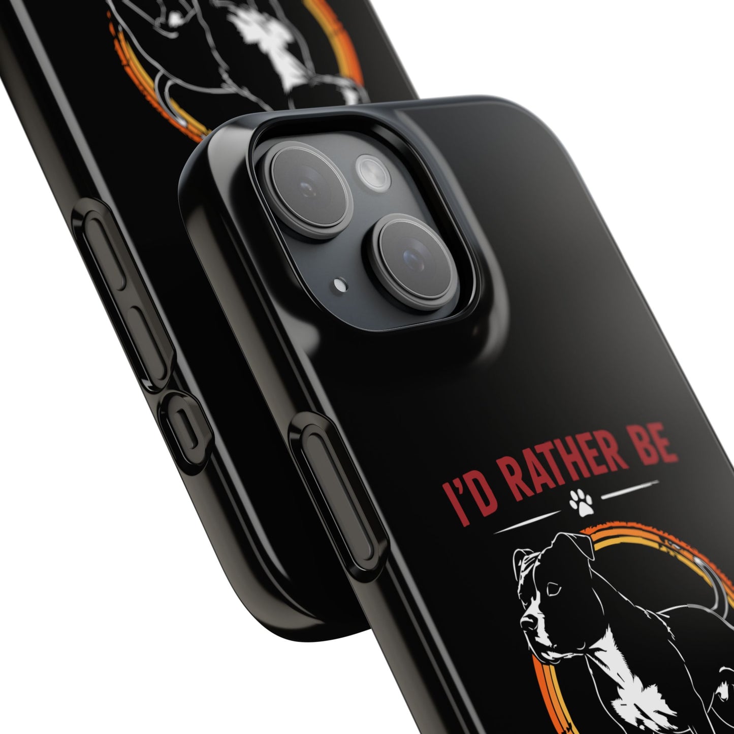 I'd Rather Be With My Staffy - Phone Cases