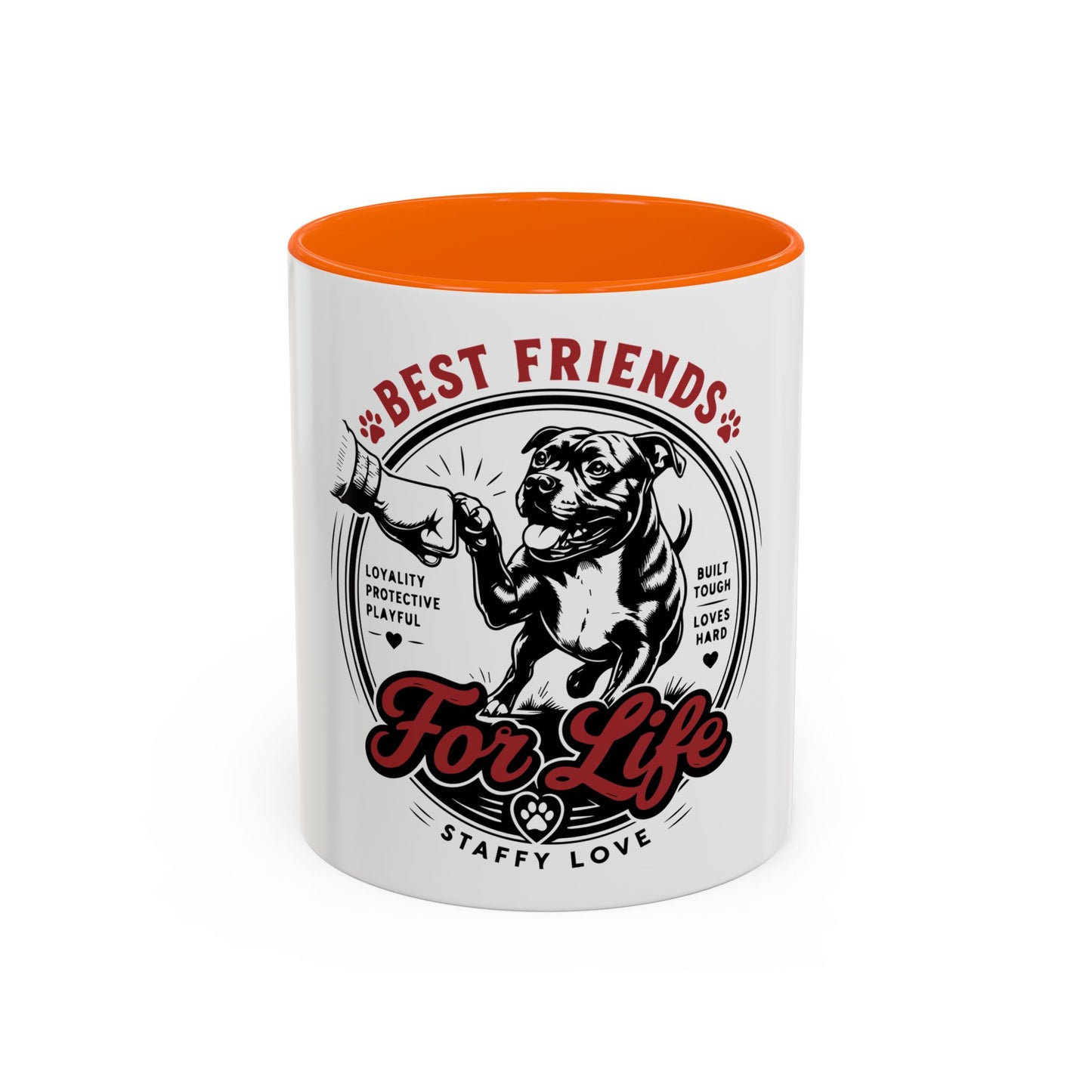 Best Friends For Life Staffy - Coffee Mug