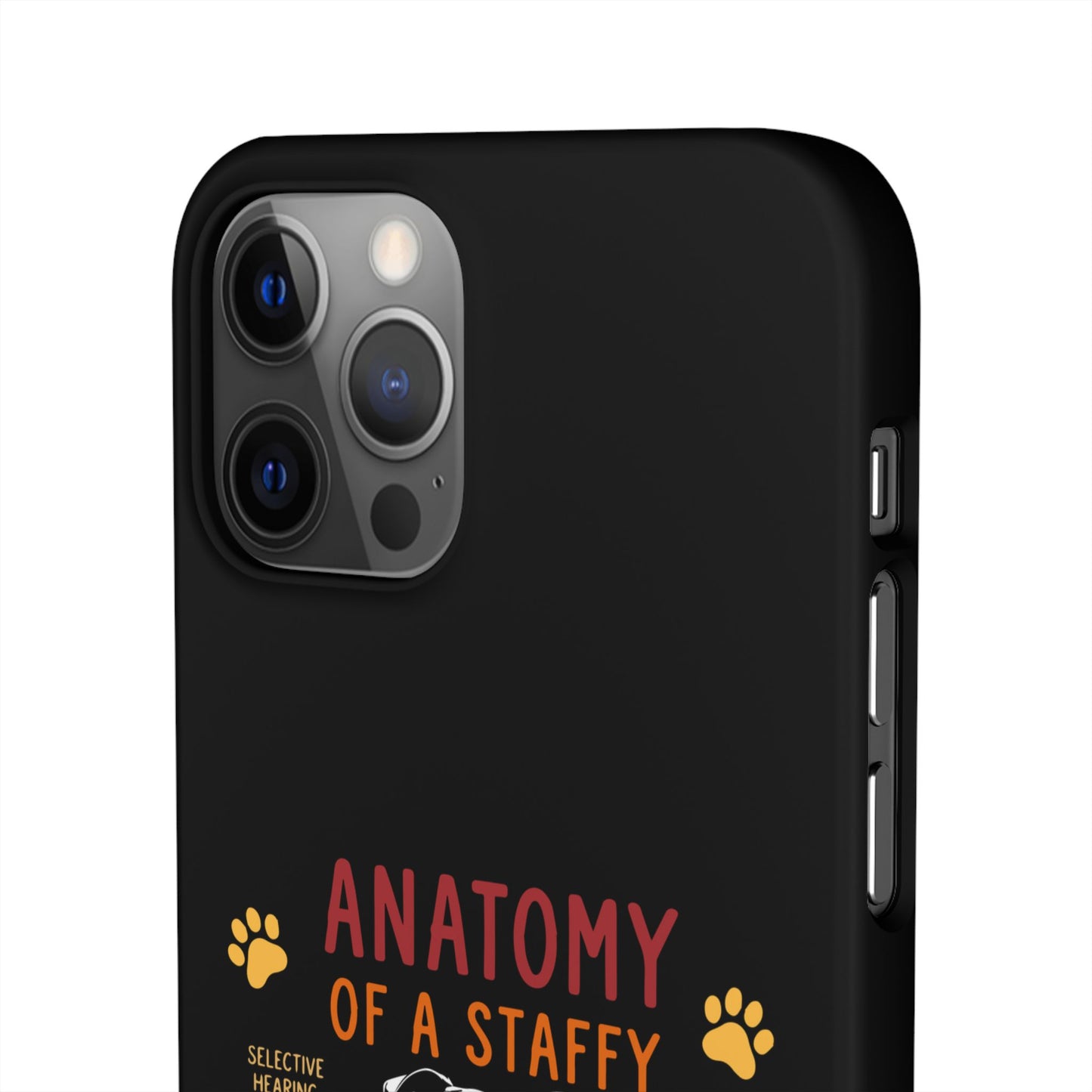 Anatomy of a Staffy - Phone Cases