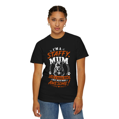 Staffy Mum T-Shirt