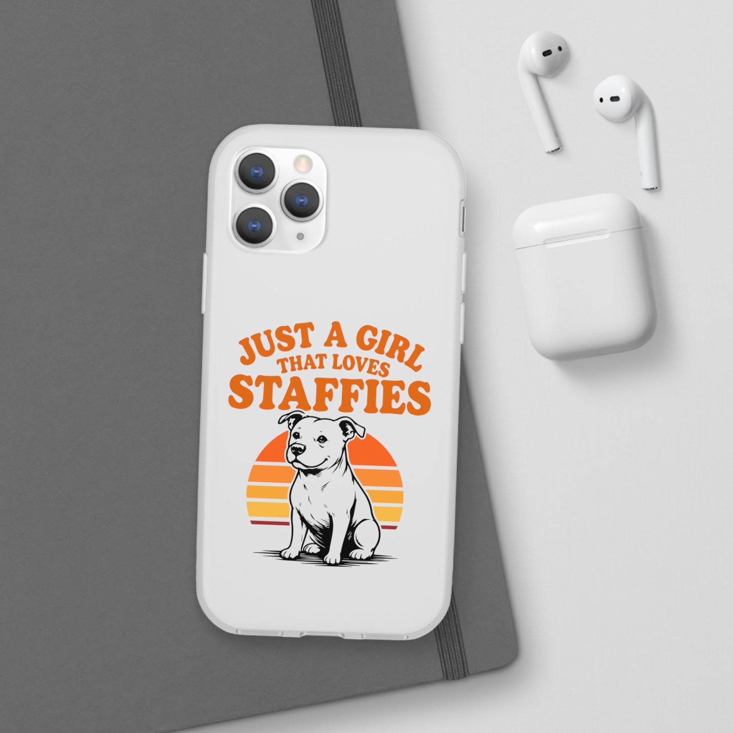 Just a Girl That Loves Staffies - Phone Case