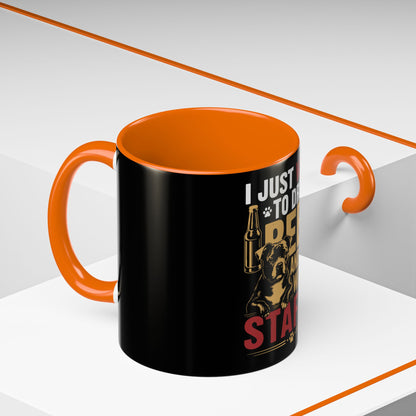 I Just Want to Drink Beer - Coffee Cup