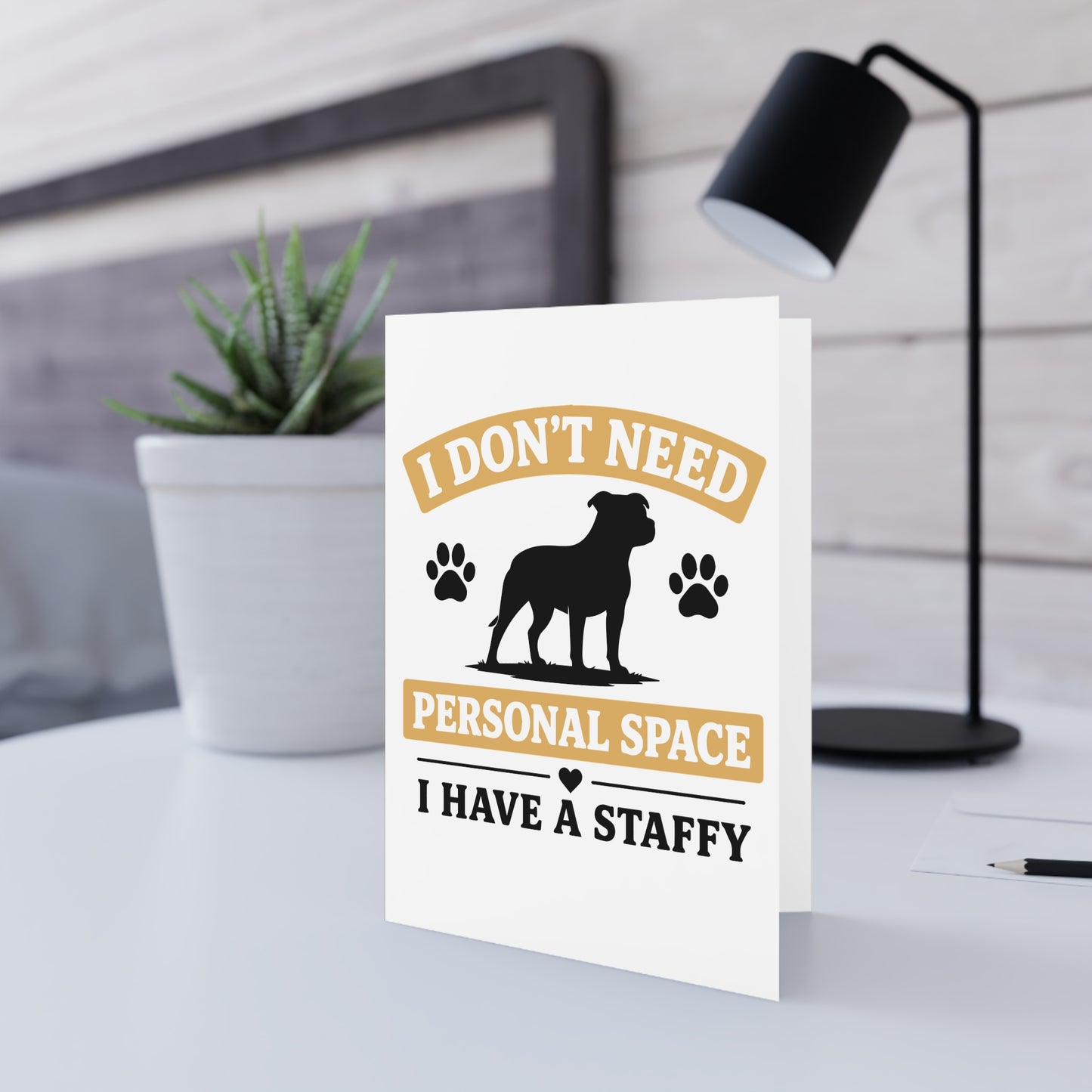 I Don't Need Personal Space — Greeting Card