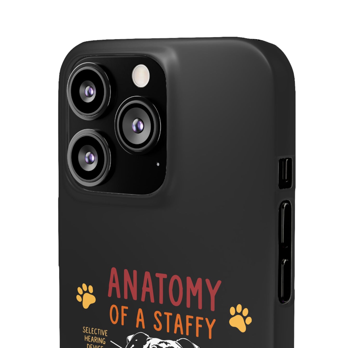 Anatomy of a Staffy - Phone Cases