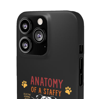 Anatomy of a Staffy - Phone Cases