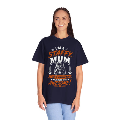Staffy Mum T-Shirt