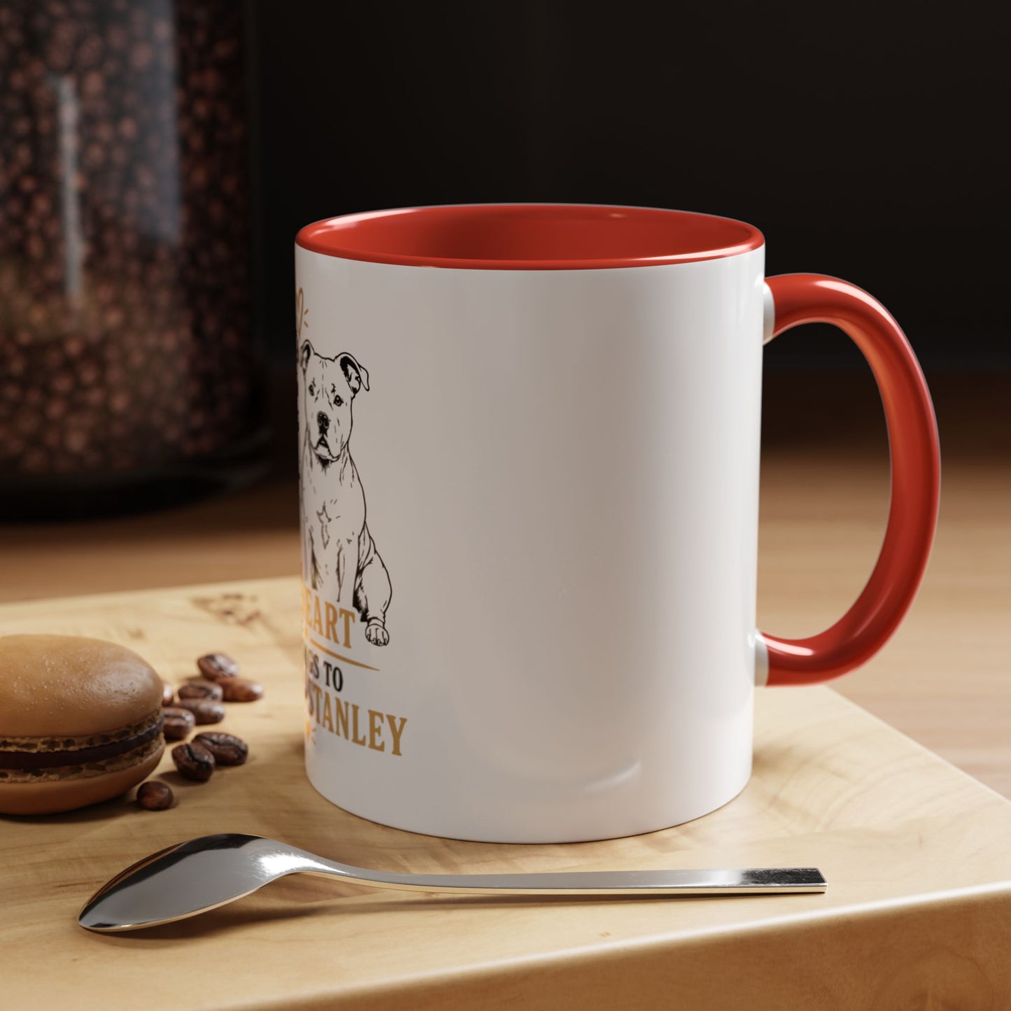 My Heart Belongs to Molly & Stanley - Coffee Cup
