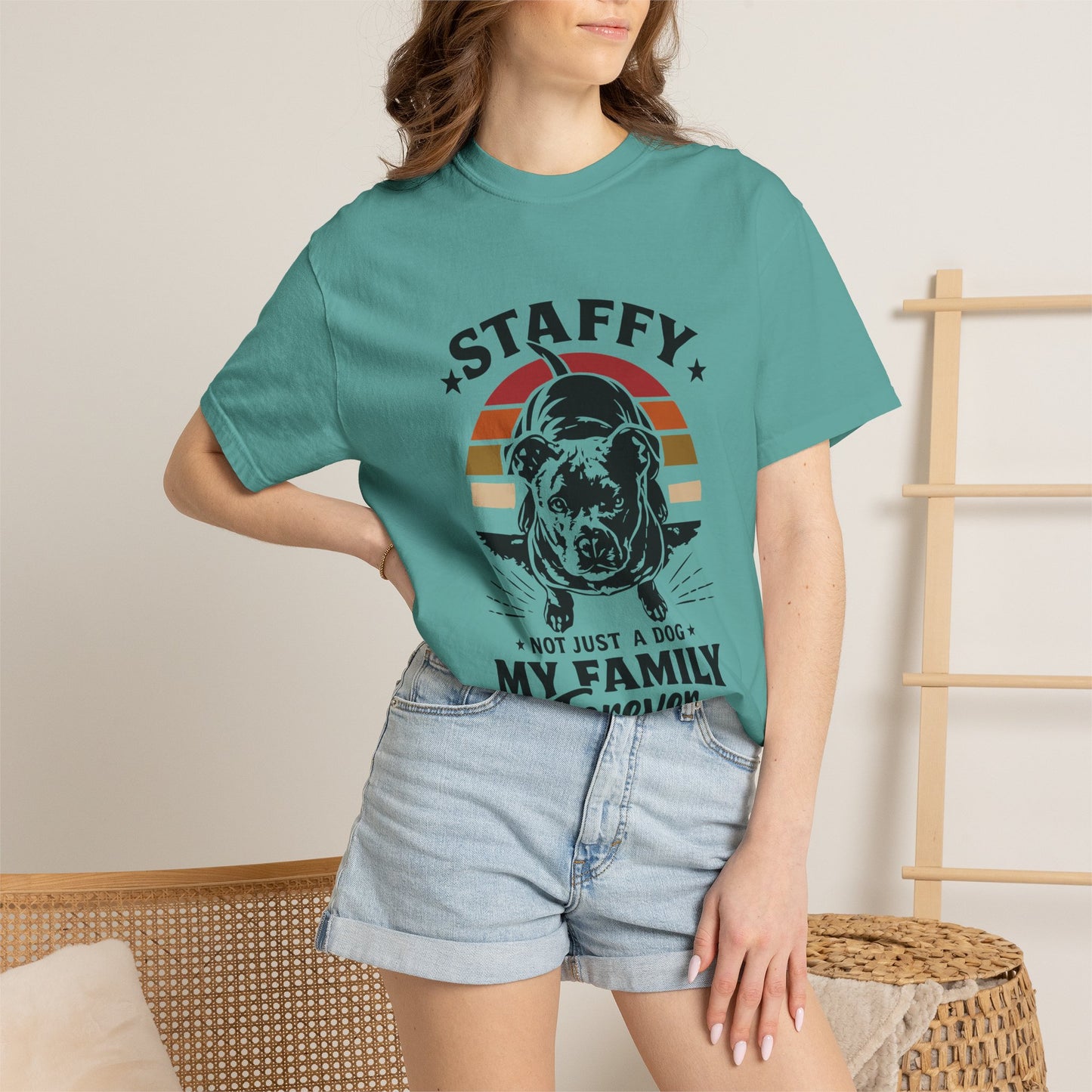 My Family Forever Staffy T-Shirt