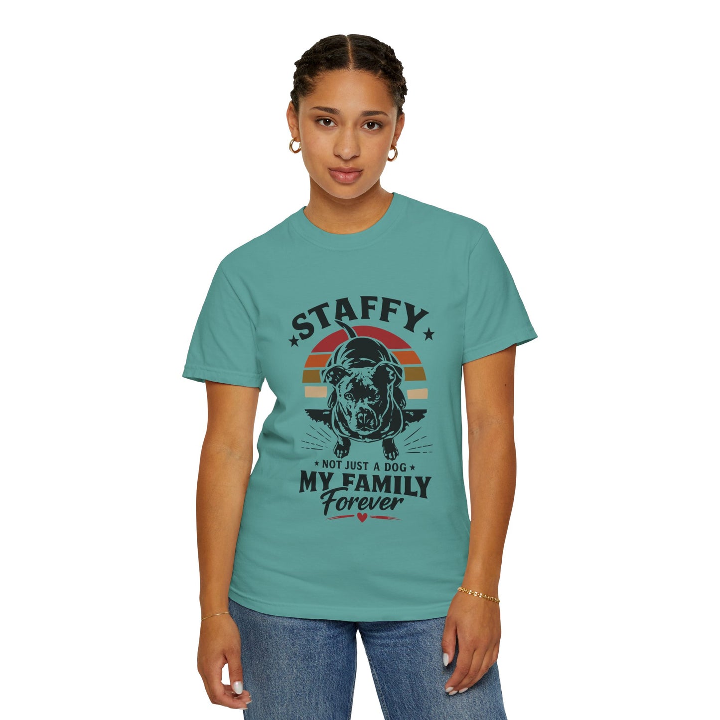 My Family Forever Staffy T-Shirt