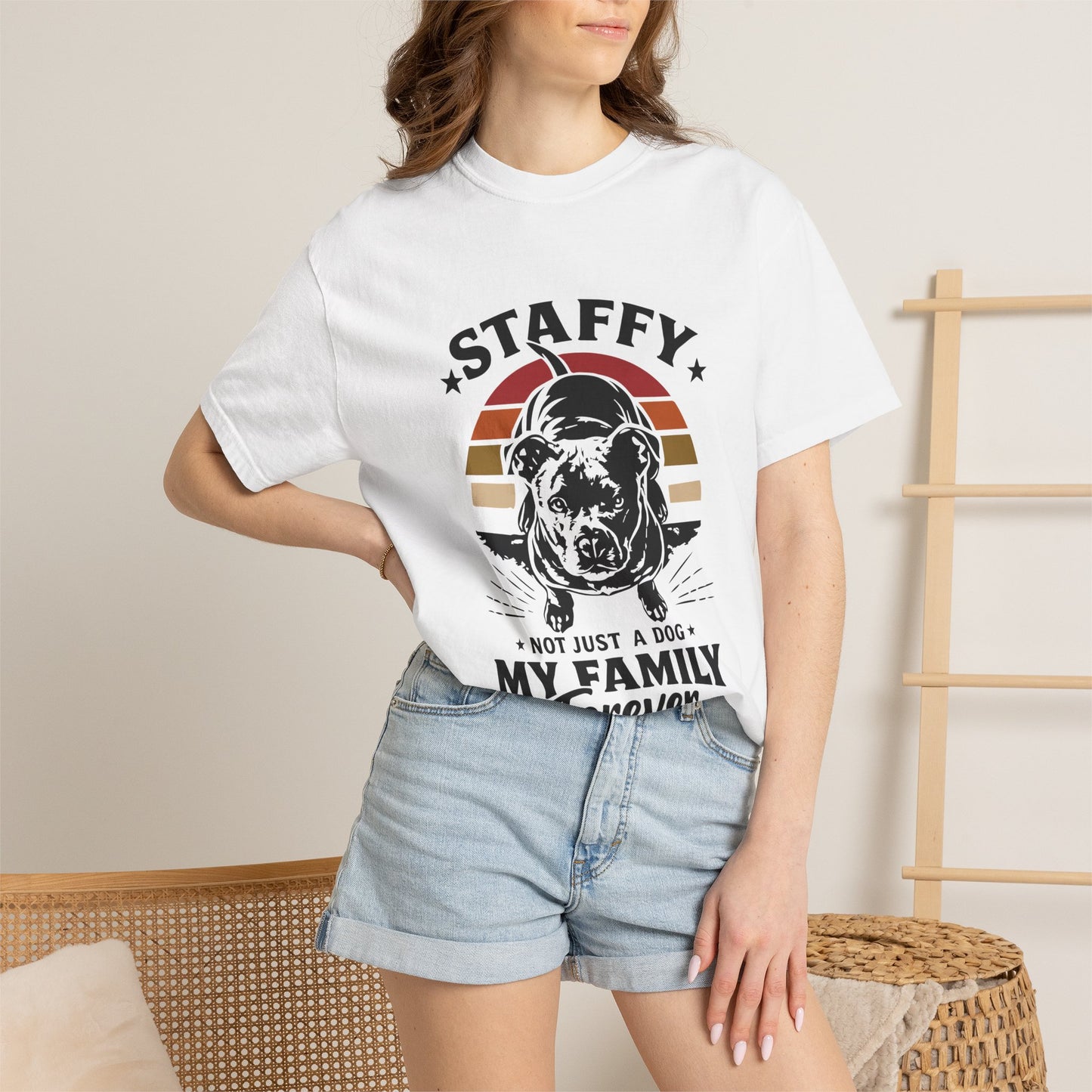 My Family Forever Staffy T-Shirt
