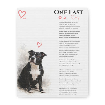 One Last Dog - Premium Wall Art