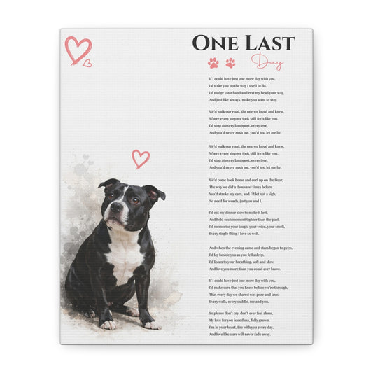 One Last Dog - Premium Wall Art