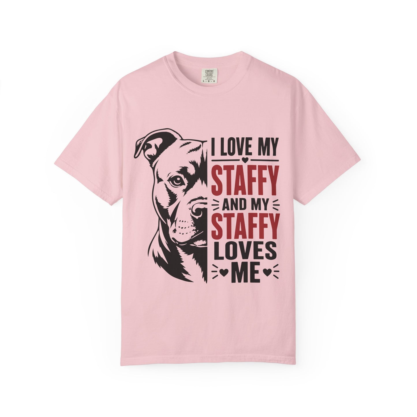 I Love My Staffy T-Shirt