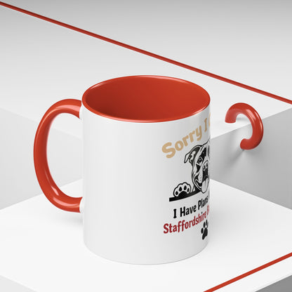 I Have Plans With My Staffordshire  - Coffee Cup
