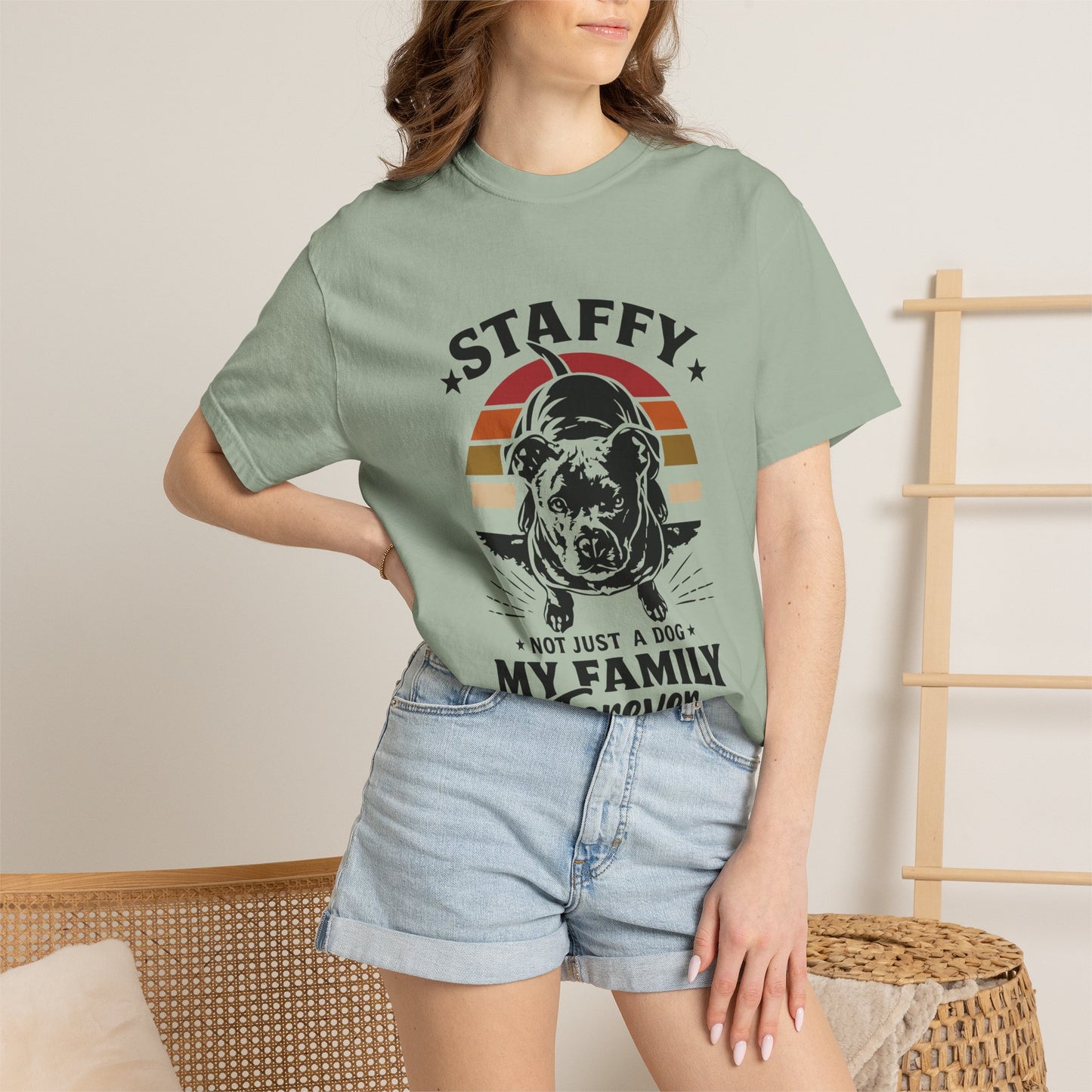 My Family Forever Staffy T-Shirt